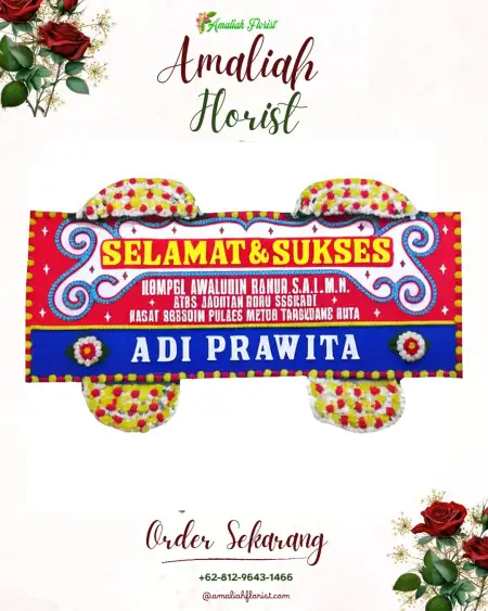 Papan Bunga Ucapan Selamat Murnisari